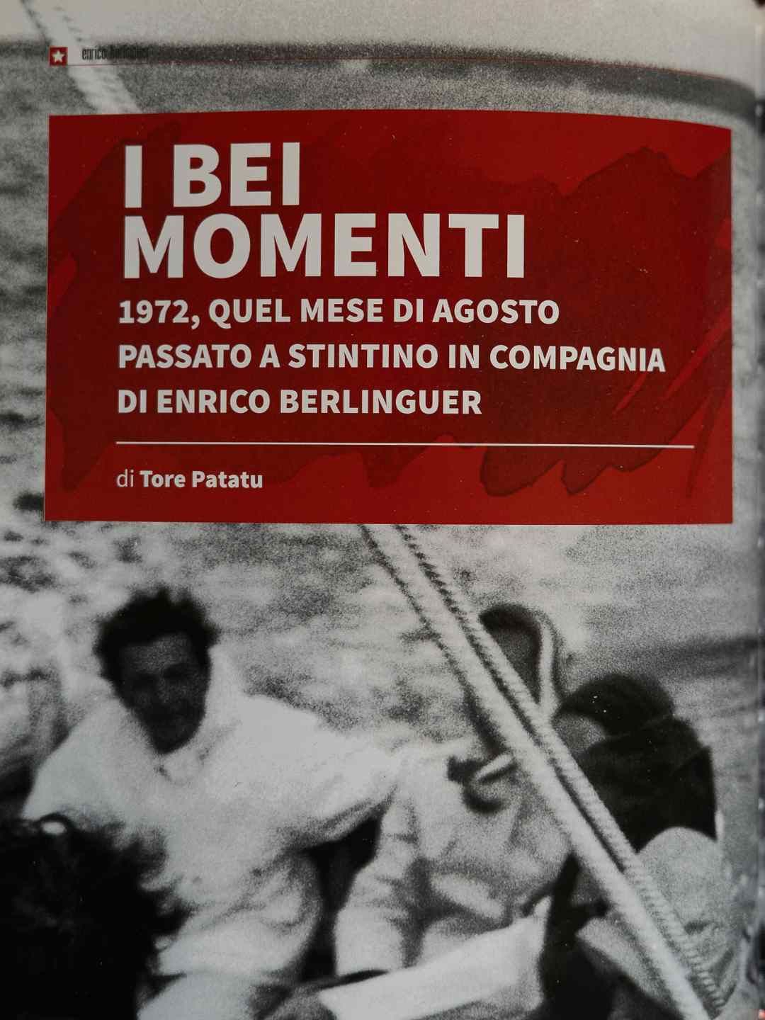 Libro su Berlinguer presso l'Archivio Storico Comunale nel Palazzo dell'Insinuazione a Sassari